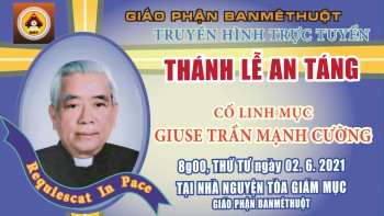 Thông báo về Thánh lễ an táng Cha cố Giuse