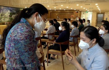 Chuyện Mân Côi trong lễ đón các TNV