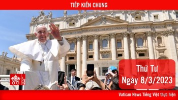 Trực tuyến Tiếp kiến chung thứ Tư ngày 8/3