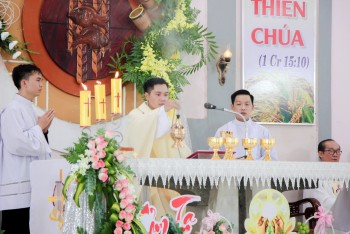 Gx. Phúc Lộc – Lễ tạ ơn của Tân Linh mục
