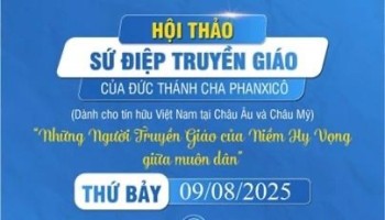 Thư mời Hội thảo Sứ điệp Truyền giáo