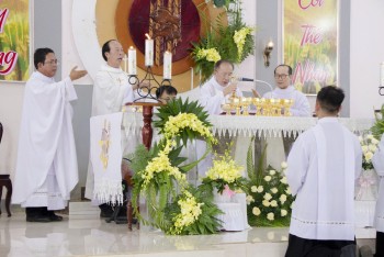 Gx. Phúc Lộc: Lễ khởi công xây dựng Thánh đường