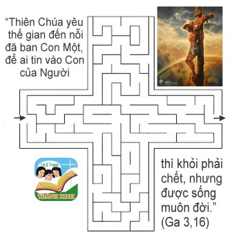 VHTK Mê Cung Lễ SUY TÔN THÁNH GIÁ - Ga 3, 13-17