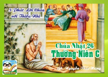 CN 26 TN C - 5 phút Lời Chúa với Thiếu Nhi