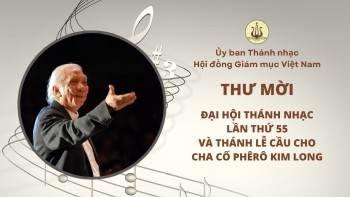 Thư Mời Đại Hội Thánh Nhạc lần thứ 55.