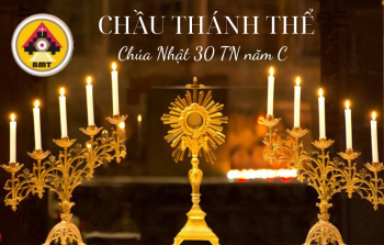 Chầu Thánh Thể Chúa nhật 30 Thường niên Năm C