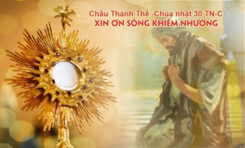 Chầu Thánh Thể Chúa nhật 30 Thường niên Năm C
