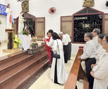 HĐGD Đa Minh GX Kim Mai mừng lễ Bổn Mạng