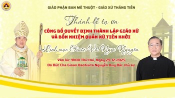 Trực tuyến Thánh lễ Thành lập GX Thăng Tiến