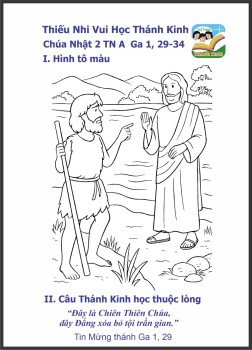 Thiếu Nhi VHTK -CN2TNA -Hình tô màu