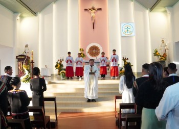 GX Hòa Bình: Lễ Chúa Giêsu chịu phép rửa