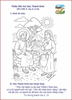 Thiếu Nhi VHTK - CN3MCA - Hình tô màu