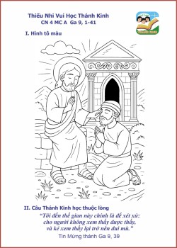 Thiếu Nhi VHTK - CN4MCA - Hình tô màu