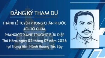 Đăng ký dự lễ phong Chân phước Cha Diệp