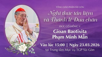 Thánh lễ Đưa chân ĐHY GB. Phạm Minh Mẫn
