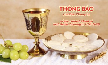 Thông báo của Ban Phụng tự