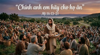 Chính anh em hãy cho họ ăn