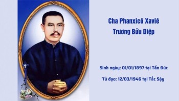 Lễ phong Chân phước Cha PX Trương Bửu Diệp