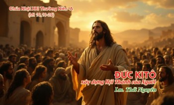 Đức Kitô xây dựng Hội Thánh của Người