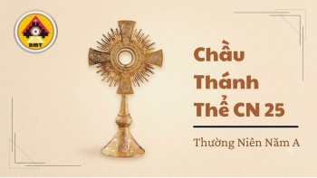 Chầu Thánh Thể Chúa Nhật 25 Thường Niên A