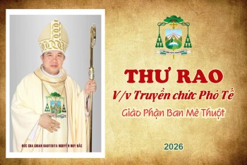 THƯ RAO “V/v Truyền chức Phó Tế”