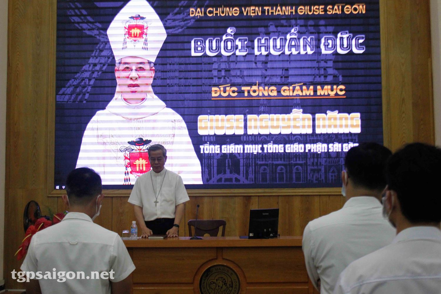 TGM Giuse Nguyễn Năng huấn đức tại ĐCV Sài Gòn
