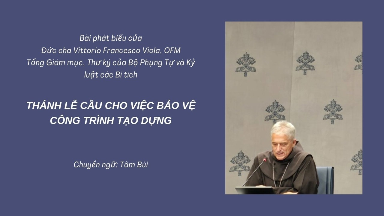 Bài phát biểu của ĐC Vittorio Francesco Viola, OFM