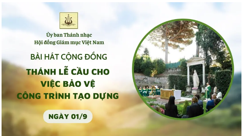 Bài hát cộng đồng cầu cho việc bảo vệ công trình tạo dựng