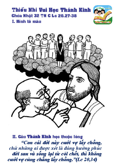 Thiếu Nhi VHTK CN 32 TN C - Hình tô màu