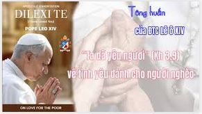 Canh Thức Giáng Sinh: “Ta đã yêu con.”