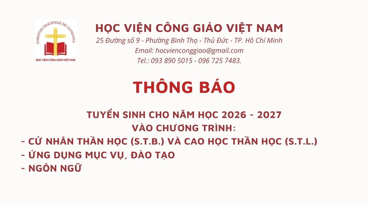 Học viện CGVN Thông Báo Tuyển Sinh 2026