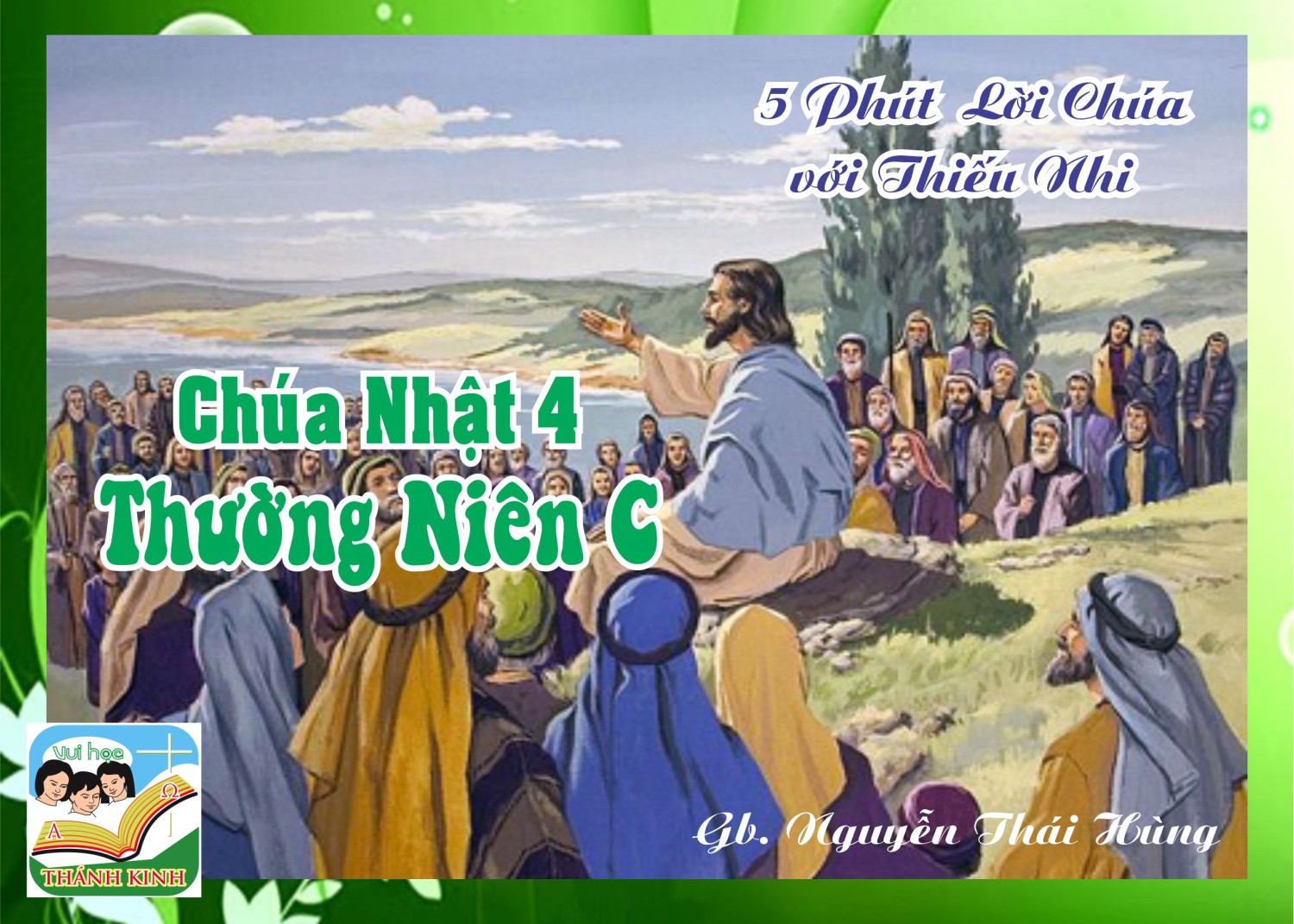 CN4TNA - 5 phút Lời Chúa với Thiếu Nhi