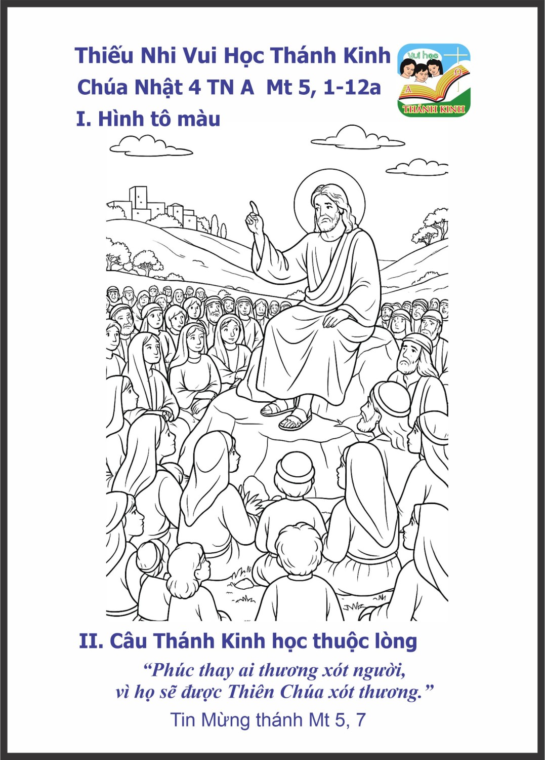 Thiếu Nhi VHTK - CN4TNA - Hình tô màu