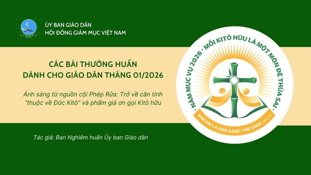Ủy Ban Giáo Dân: Thường Huấn tháng 1/2026