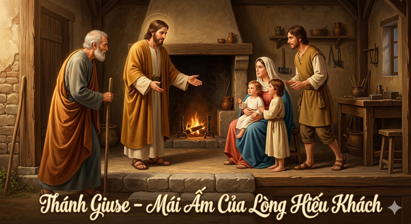 ​​​​​​​Thánh Giuse – Mái Ấm Của Lòng Hiếu Khách  