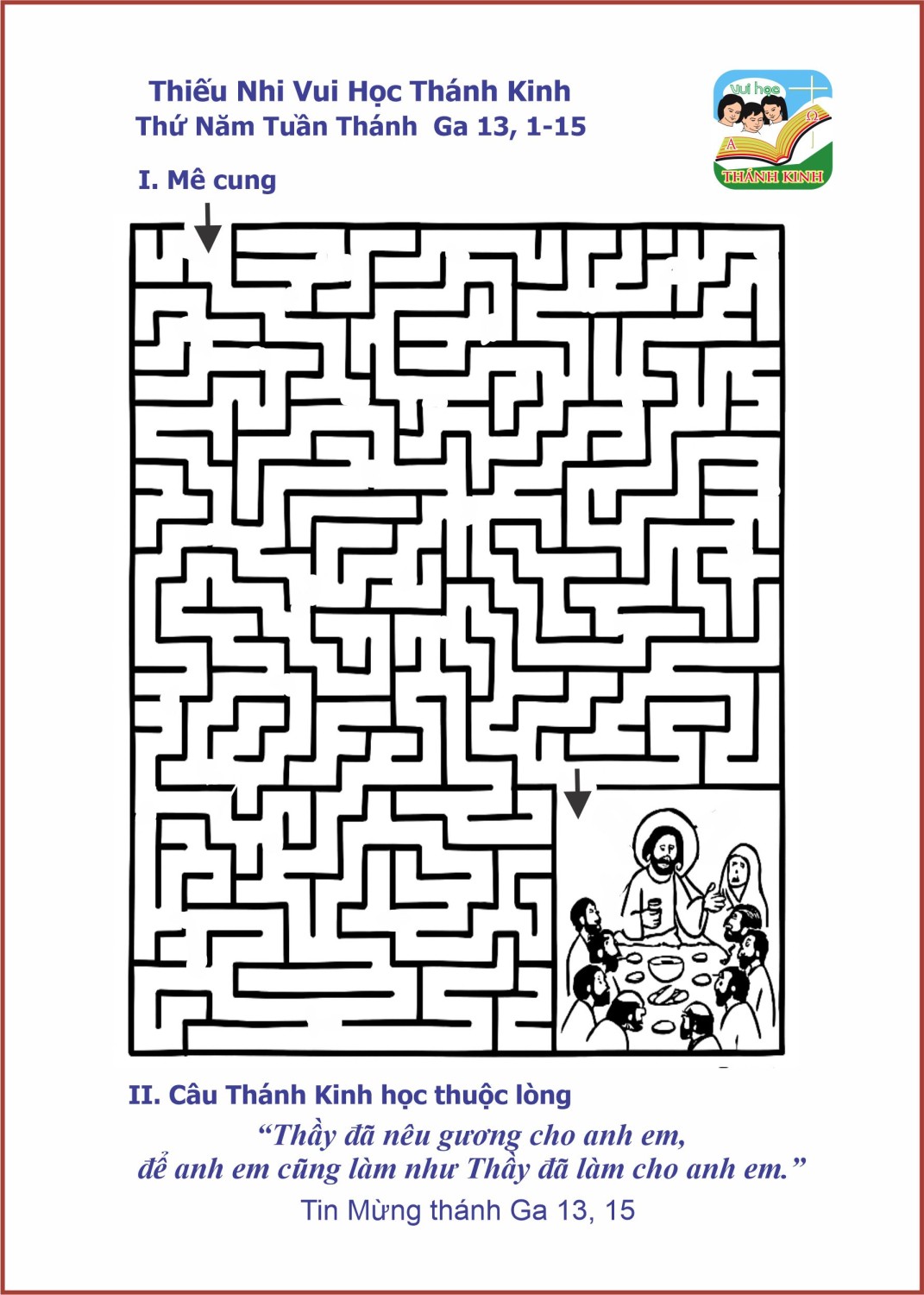 VHTK Mê Cung Thứ Năm TT MC A