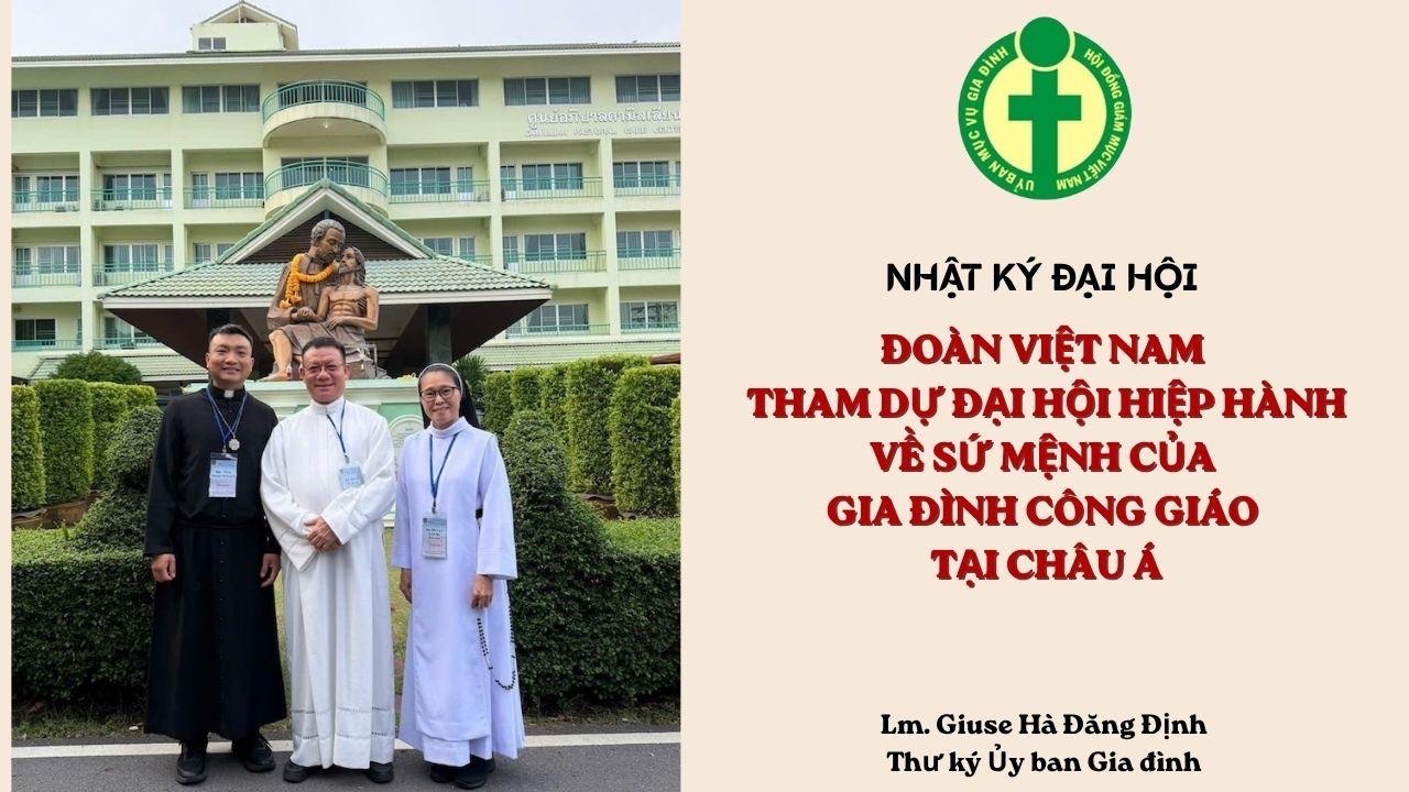 Đoàn Việt Nam tham sự Đại hội Hiệp hành