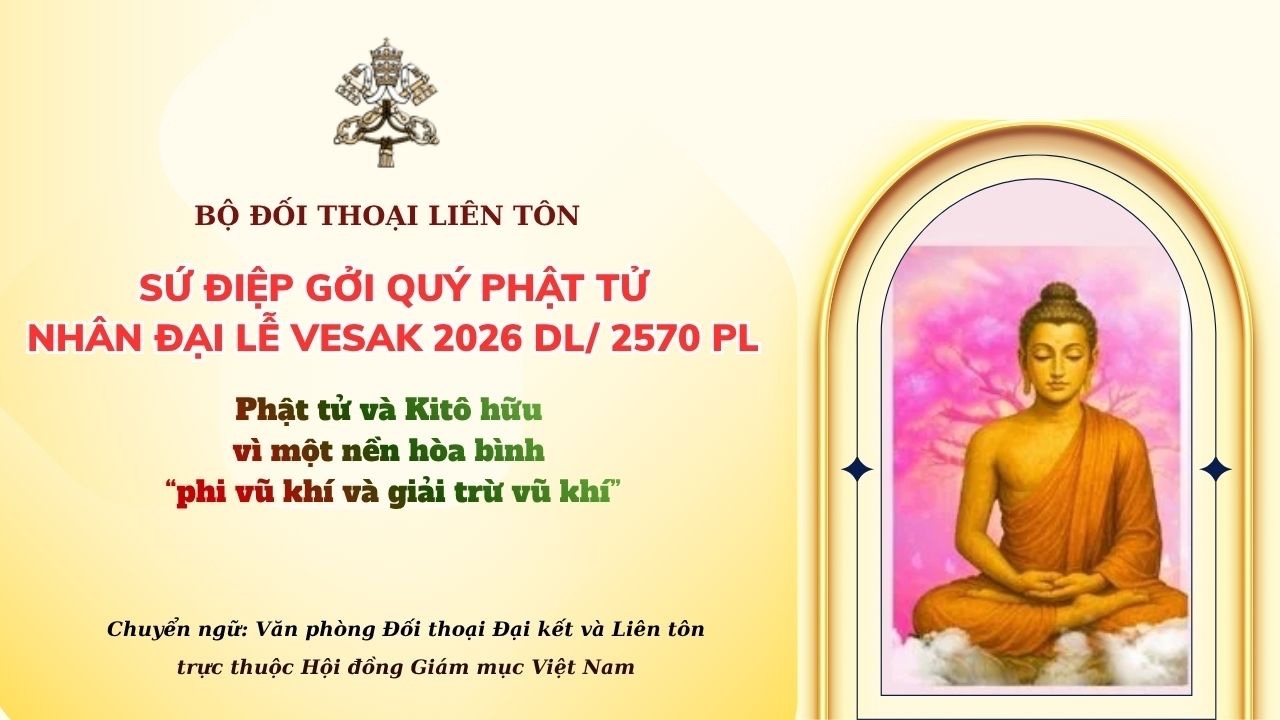 Sứ điệp Nhân dịp Đại lễ Vesak 2026