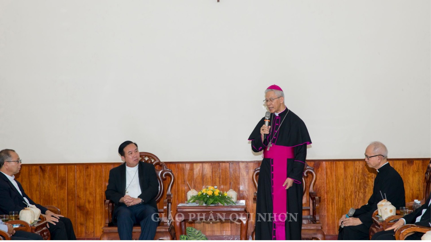 GP Qui Nhơn Đón Đức Cha Tân Cử Gioan Baotixita
