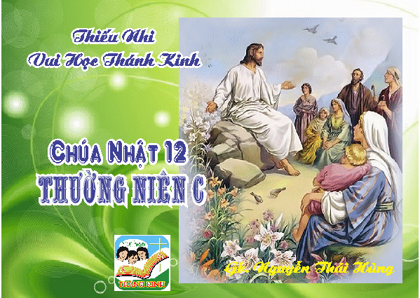 Thiếu Nhi VHTK Chúa Nhật 12 TN A