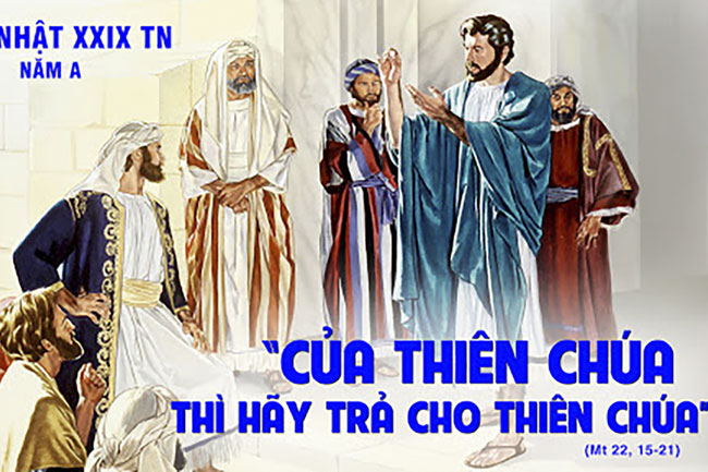 ​​​​​​​Của César trả về César-của Thiên Chúa trả về Thiên Chúa